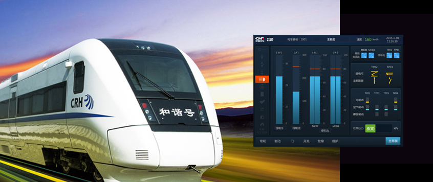 中國中車 城軌車及動車顯示屏界面設(shè)計及QT、Codesys、Fltk界面及控件開發(fā)